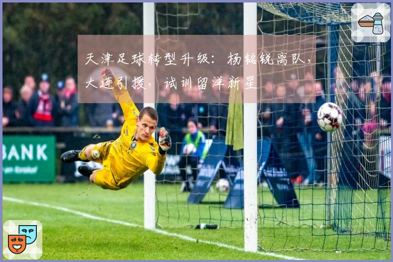 天津足球转型升级:杨铭锐离队,大连引援,试训留洋新星
